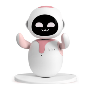 Eilik Pink - Touch Interactive Toys, Cute Robot Pets with Abundant Emotions. Idle Animations&Mini-Games, Unique Gift for Girls & Boys. Support Update. Next Generation Cool Toys On Amazon