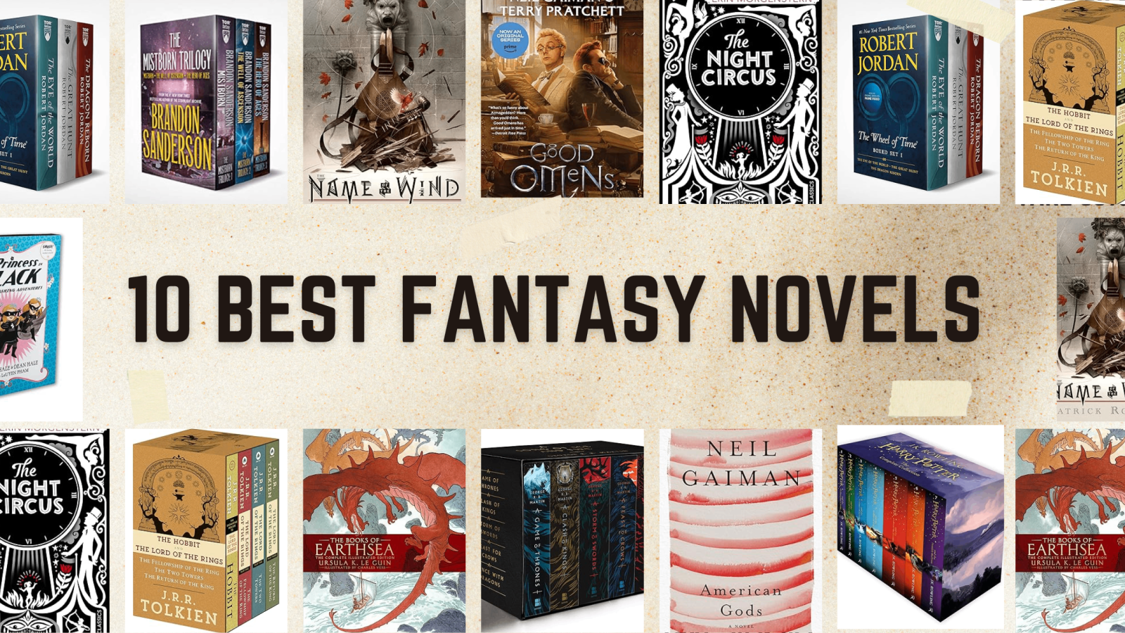 10 best fantasy novels