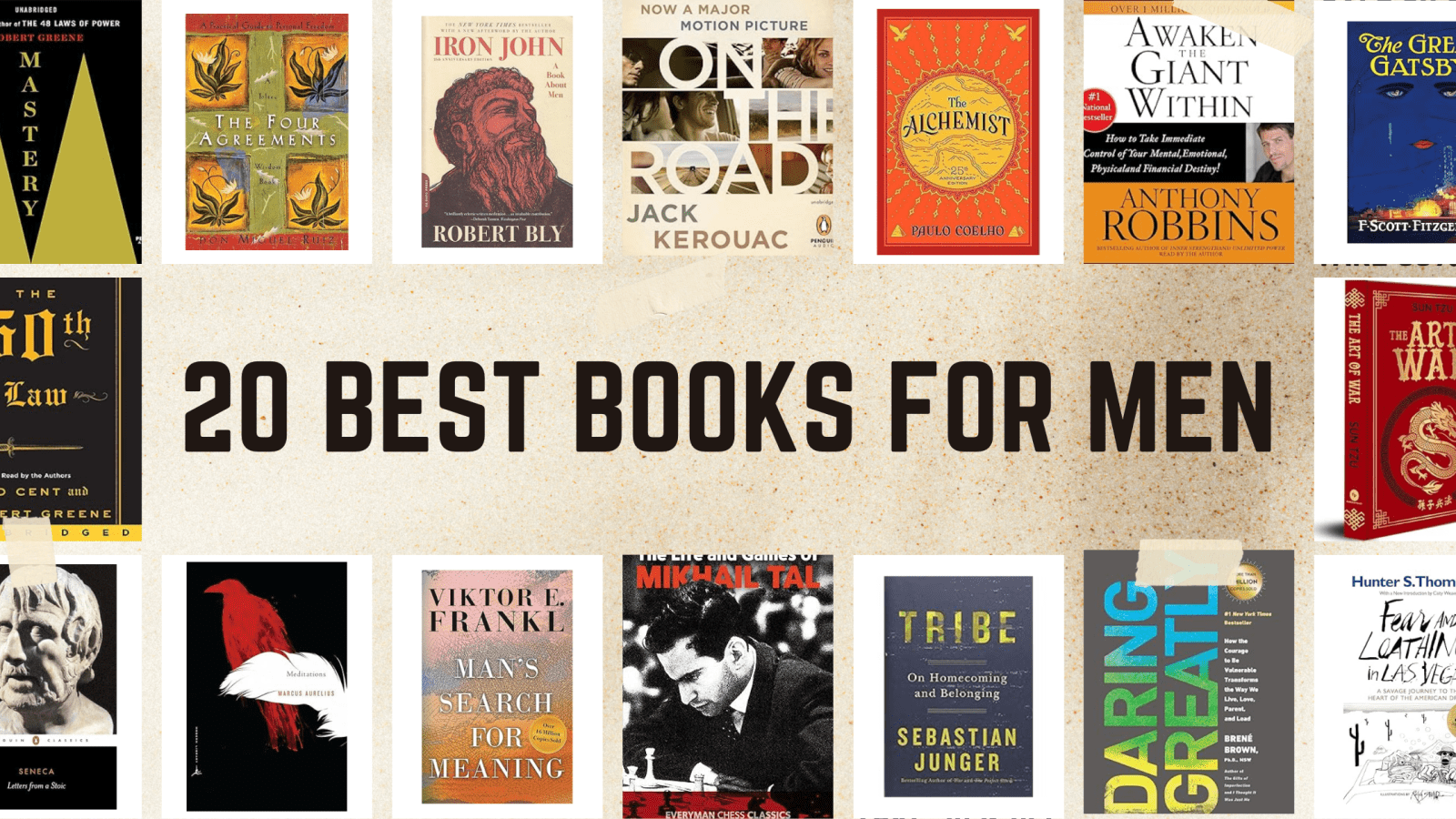 20 Best Books for Men