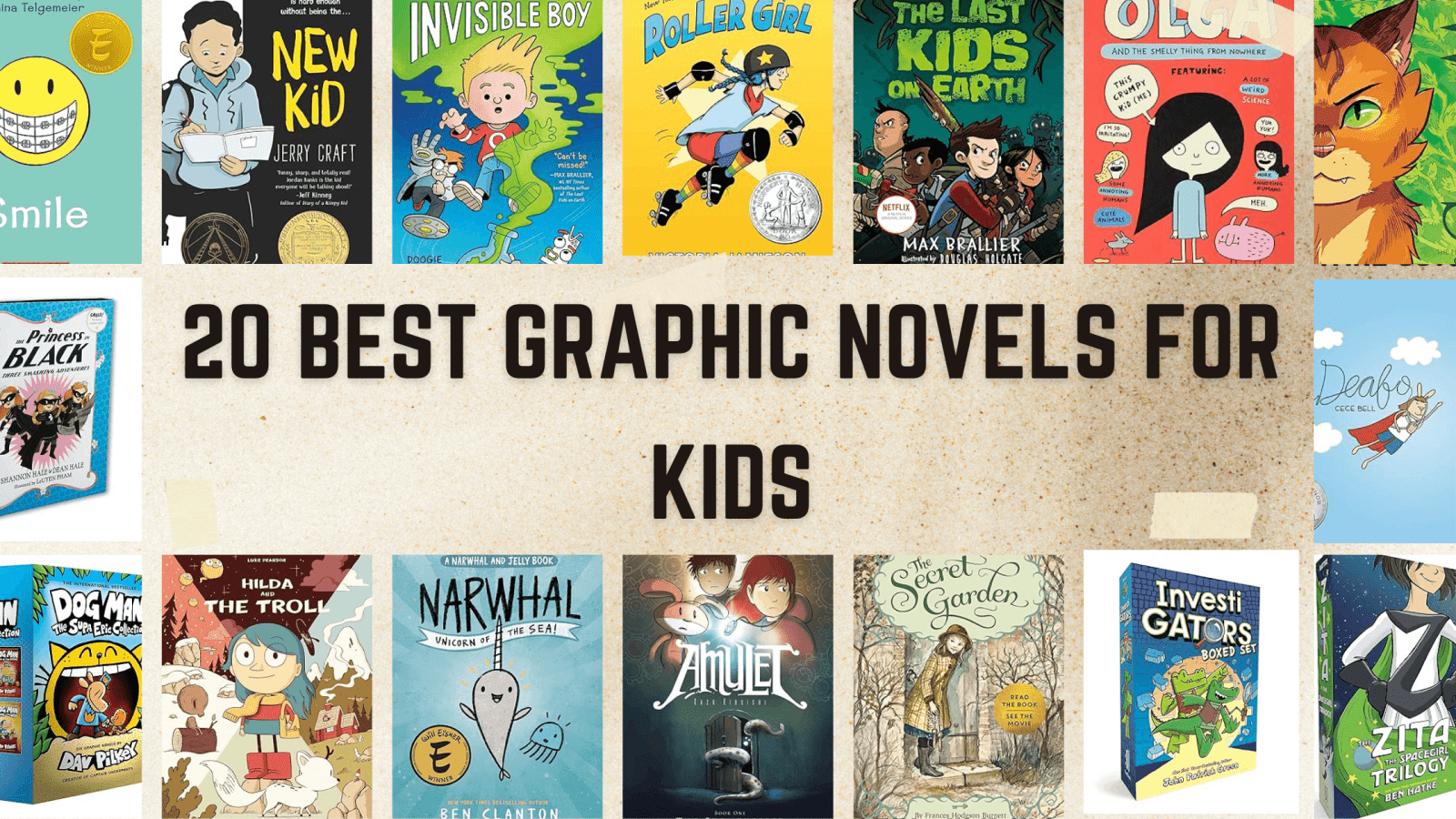 20 Best Graphic Novels for Kids