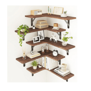 Fixwal Corner Floating Shelves (Rustic Wood)
Cool Amazon Products 