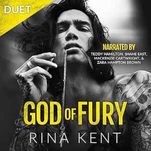 God of Fury_ A Dark MM College Romance (Legacy of Gods Book 5) by Rina Kent