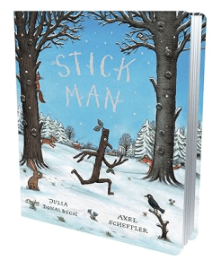 Stick Man by Julia Donaldson christmas books for kids