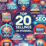 20 top selling services on Fiverr 2025