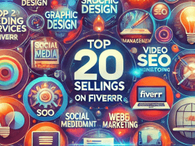 20 top selling services on Fiverr 2025