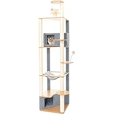 Furhaven Tall Cat Tree high quality cat toys