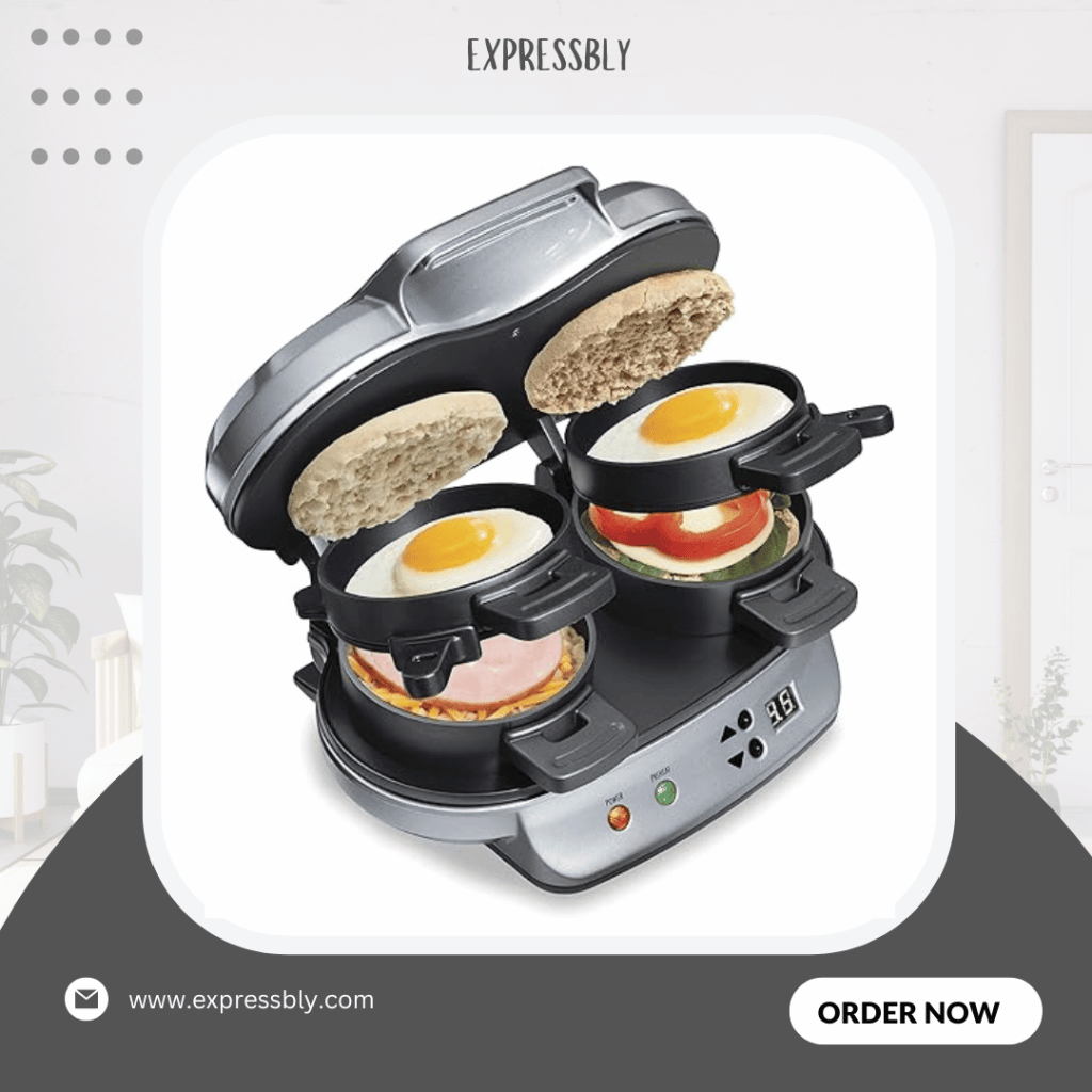 Hamilton Beach Dual Breakfast Sandwich Maker best premium kitchen appliances