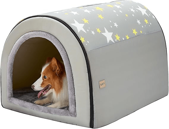 Jiupety 2-in-1 Dog House and Bed best large dog houses