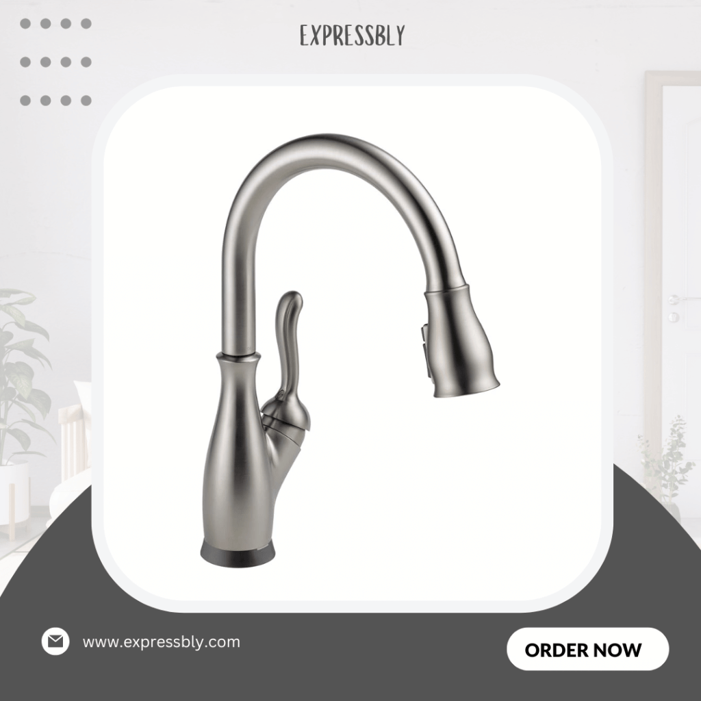 Delta Faucet Leland Touch Kitchen Faucet best premium kitchen faucets