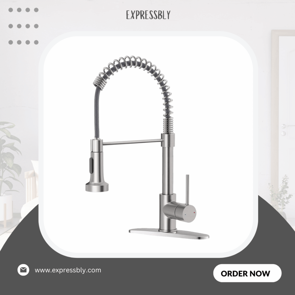 OWOFAN Kitchen Faucet with Pull Down Sprayer best premium kitchen faucets